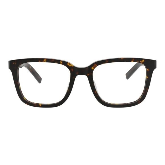 Berluti Mens Square/Rectangle Havana Havana Transparent Fashion Designer Eyewear
